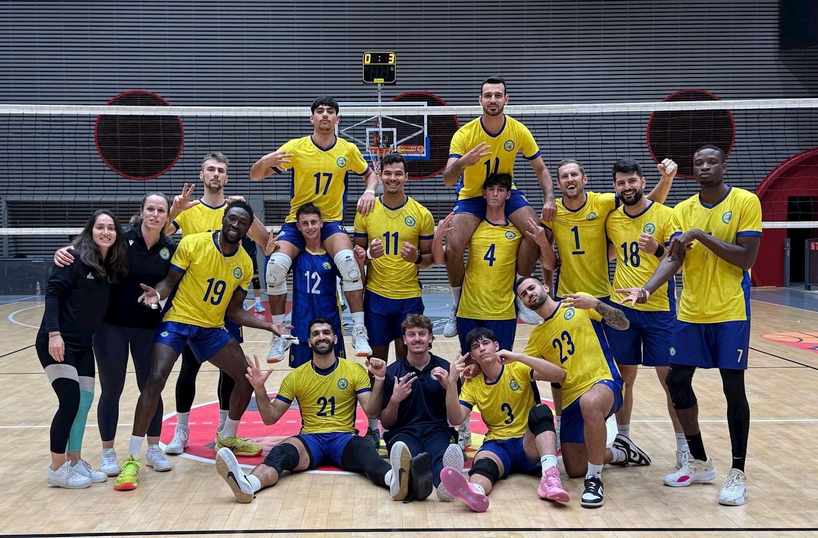 מכבי אשדוד חוגגת ניצחון בכורה