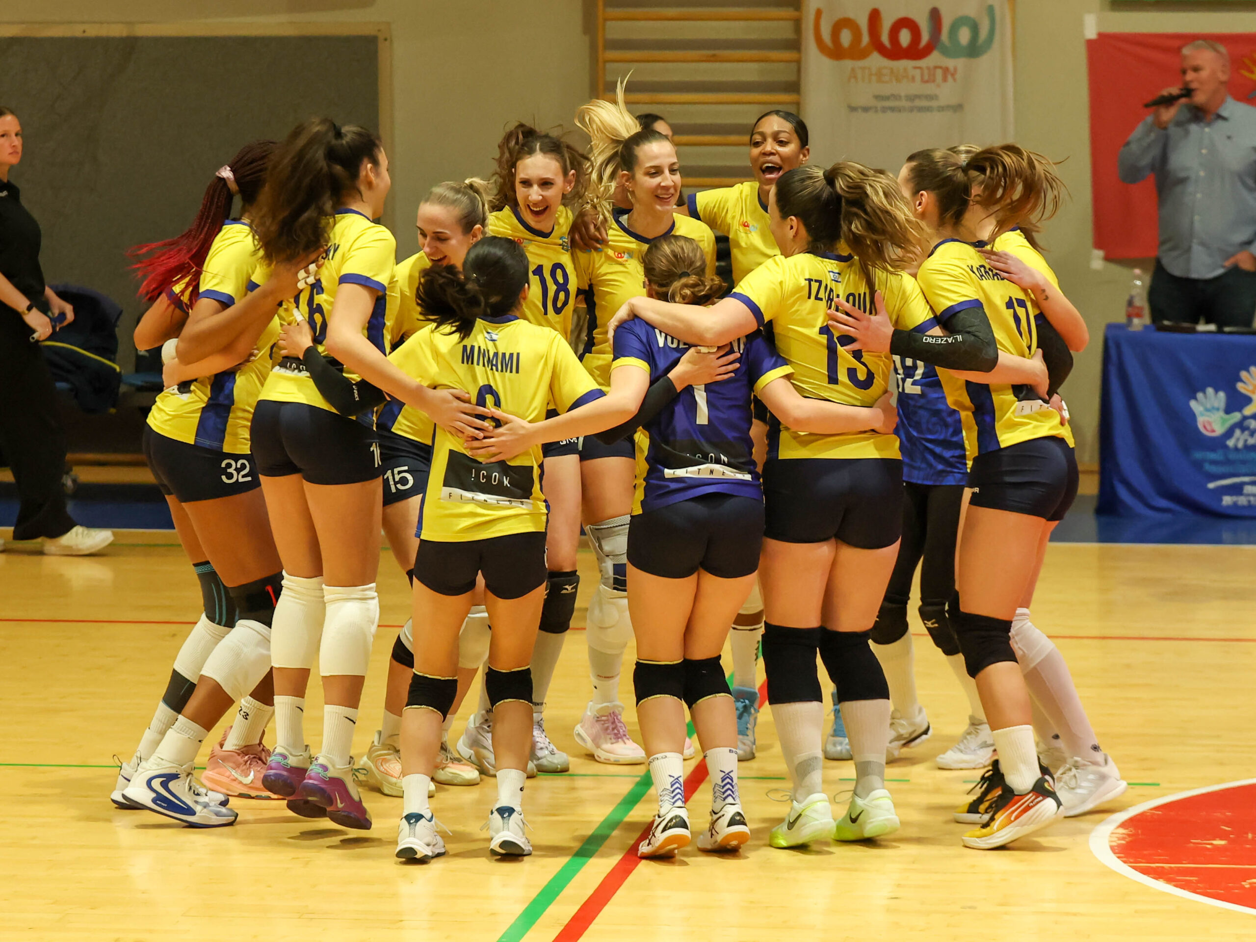 כפר סבא ואשדוד עולות לגמר גביע המדינה בכדורעף!